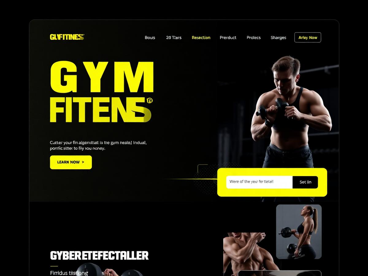 Iron Forge — Modern Gym